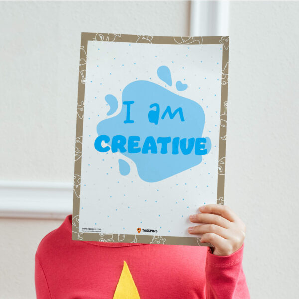 I am Creative print