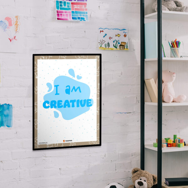 I am Creative wall chart