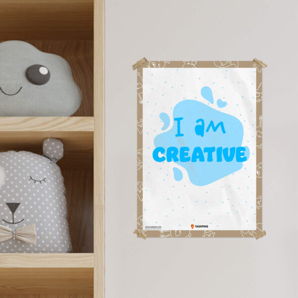 dynamic I am Creative print