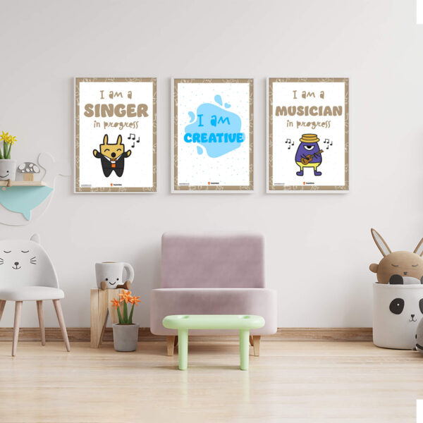 colourful I am Creative chart