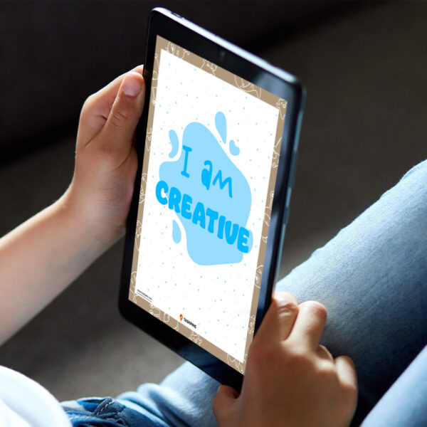 digital I am Creative poster