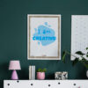 office I am Creative display
