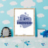 I am Enough Affirmation artwork