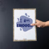 I am Enough Affirmation wall chart
