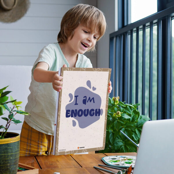 affirmation I am Enough Affirmation poster
