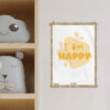 family I am Happy Affirmations poster