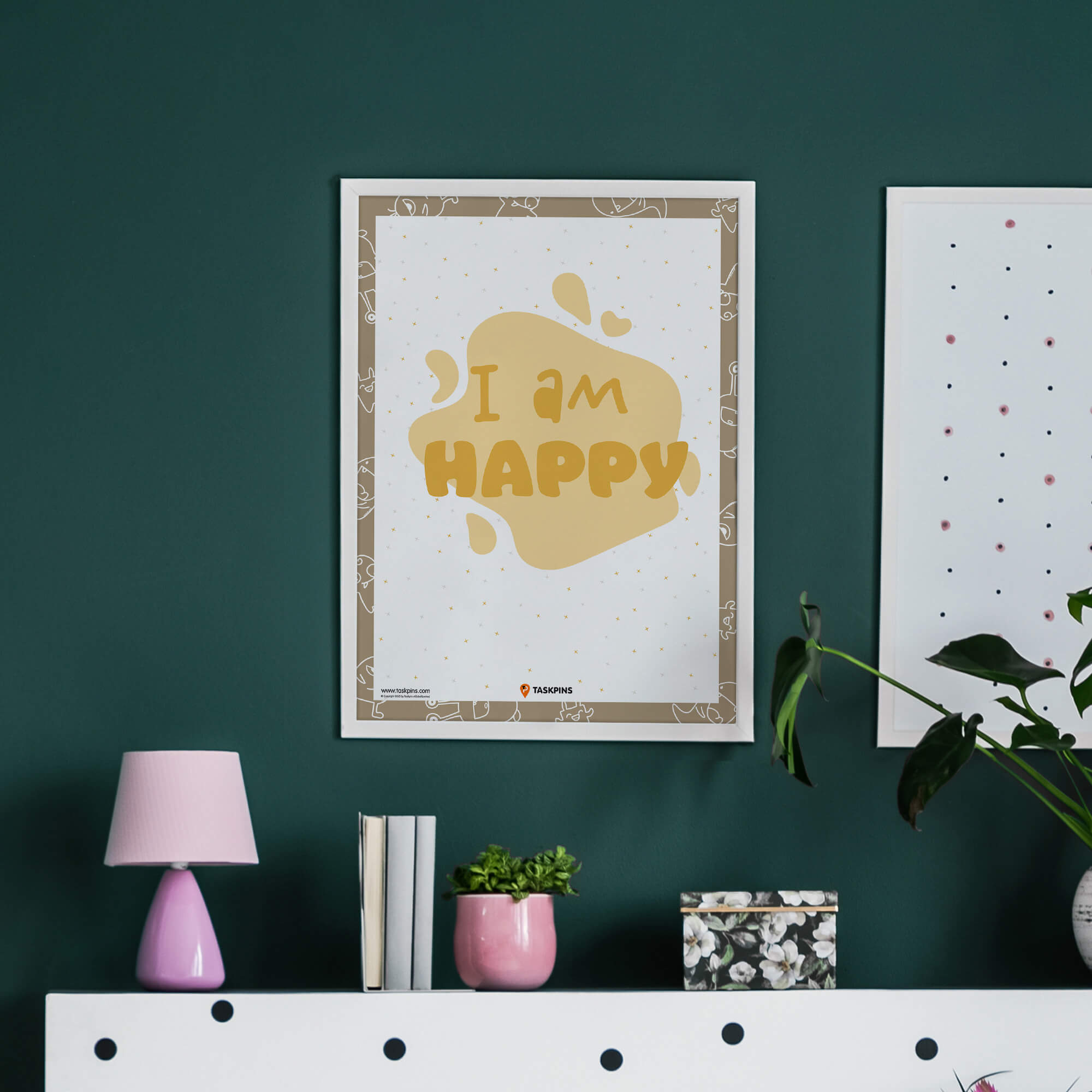 I am Happy Affirmations poster