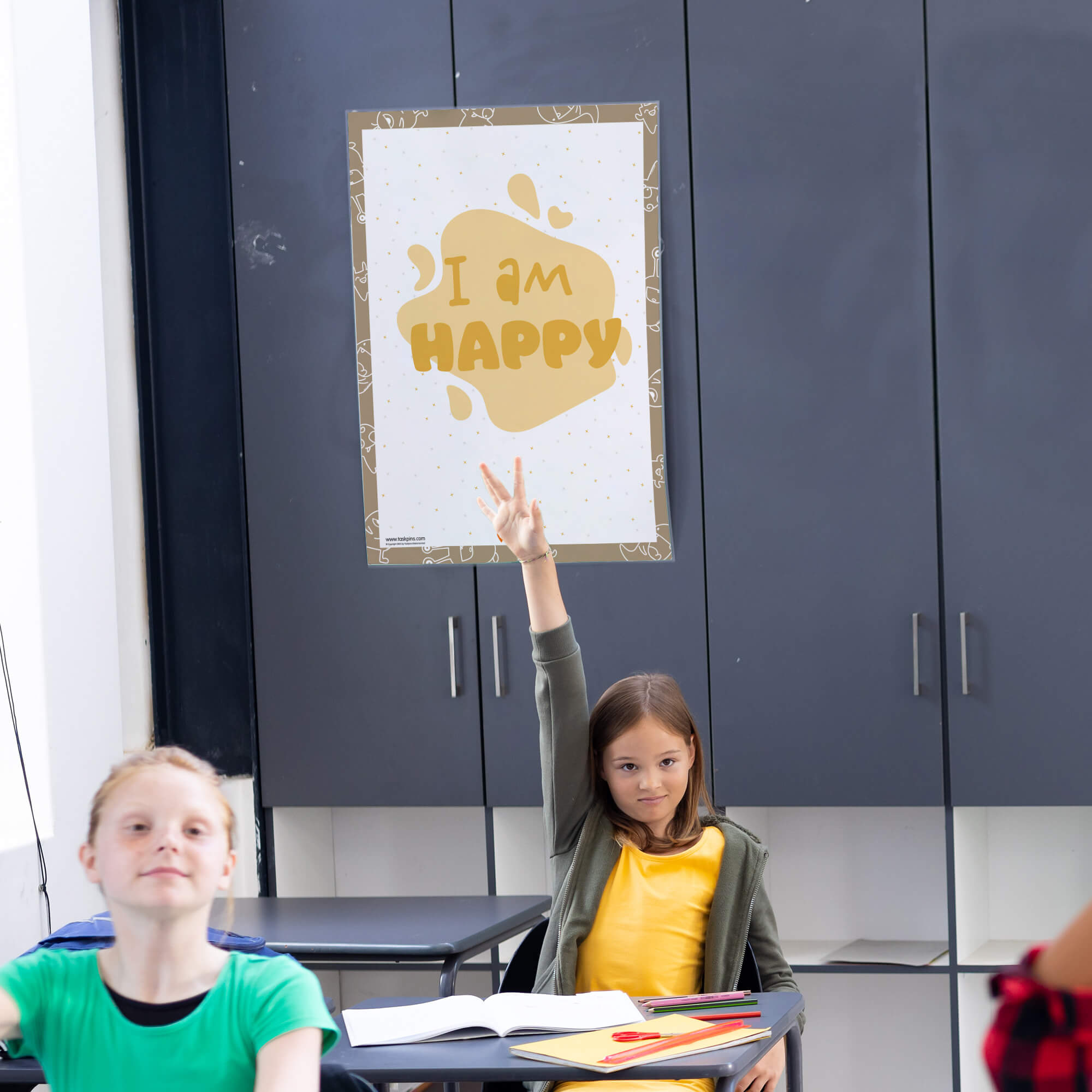 I am Happy Affirmations artwork