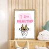 health I am Healthy Affirmations artwork