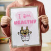 self-care I am Healthy Affirmations guide