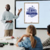 motivational I am Helpful Affirmations display