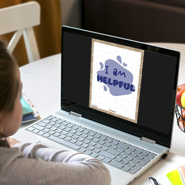I am Helpful Affirmations artwork download