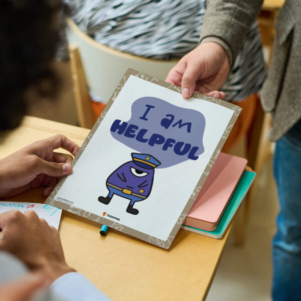 I am Helpful Affirmations handout