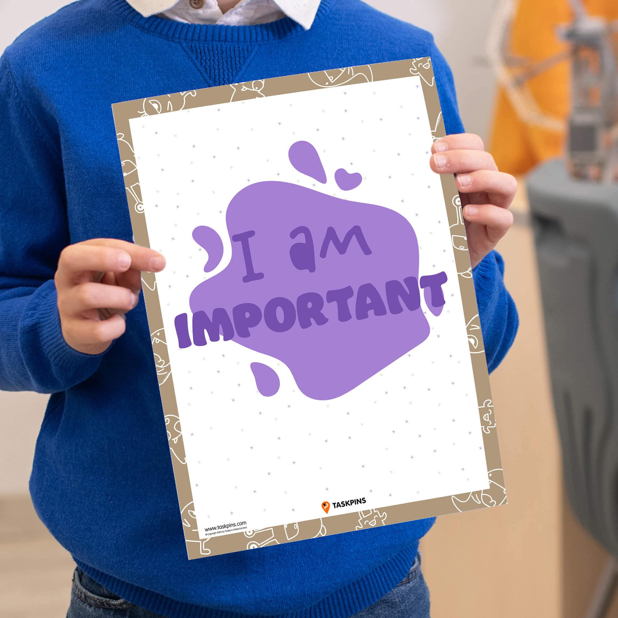 printable I am Important chart