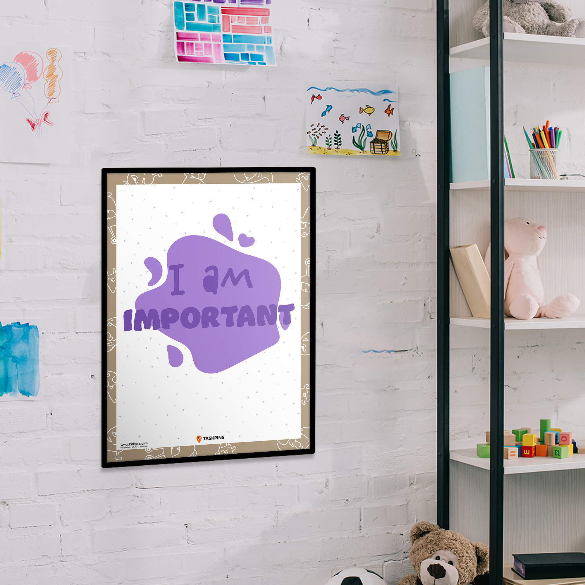 affirmation I am Important poster