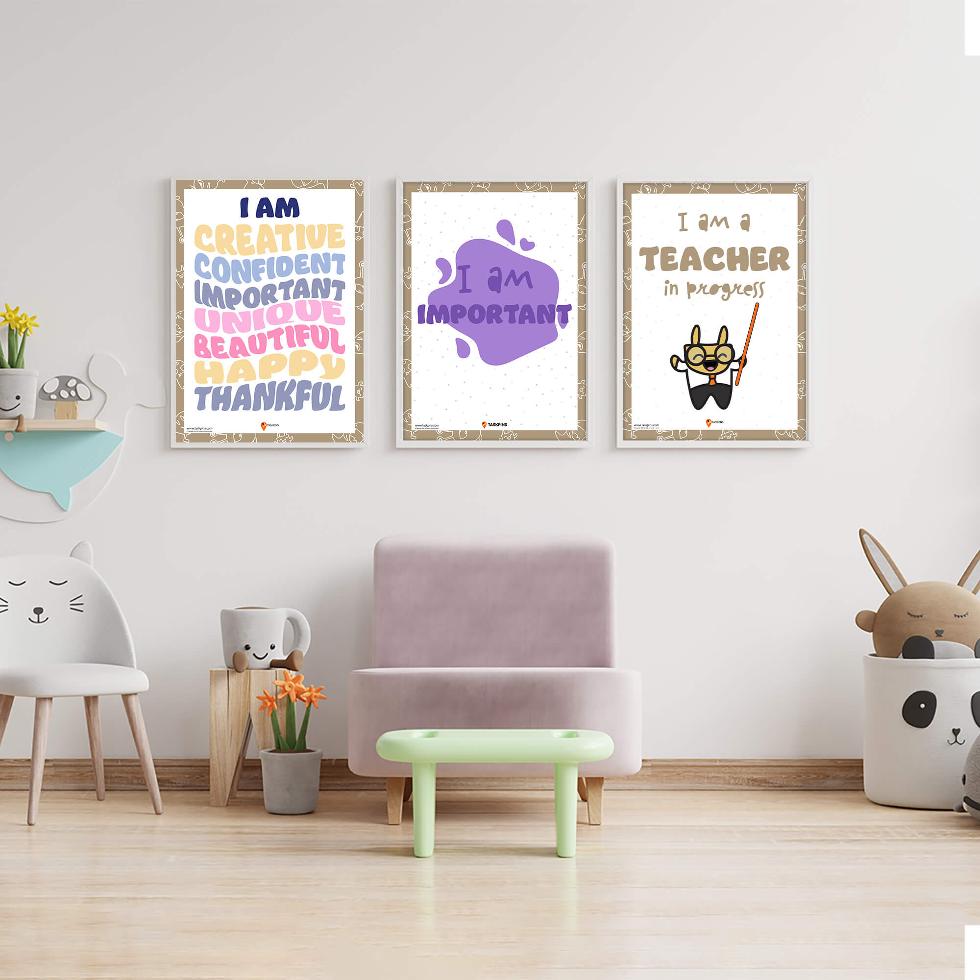 bedroom I am Important decor