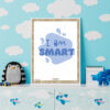 I am Smart Affirmations display