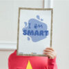 I am Smart Affirmations decor