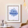 academic I am Smart Affirmations poster