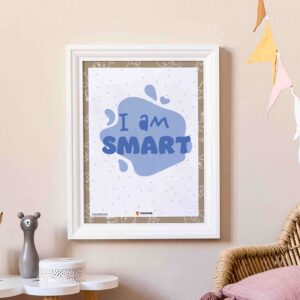 academic I am Smart Affirmations poster