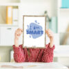 I am Smart Affirmations print