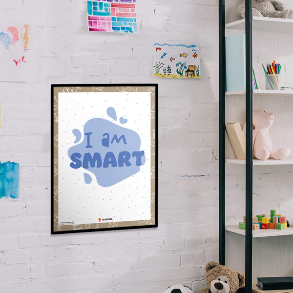 printable I am Smart Affirmations chart