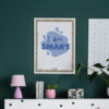 I am Smart Affirmations wall chart
