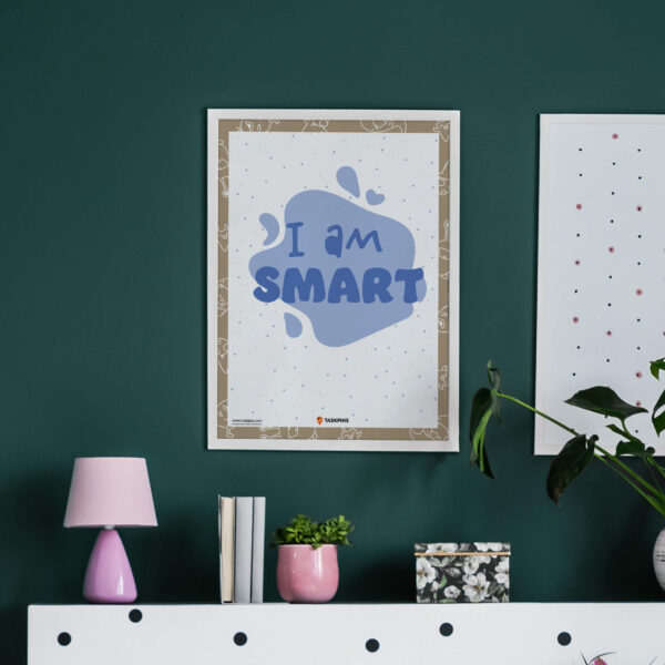 I am Smart Affirmations wall chart