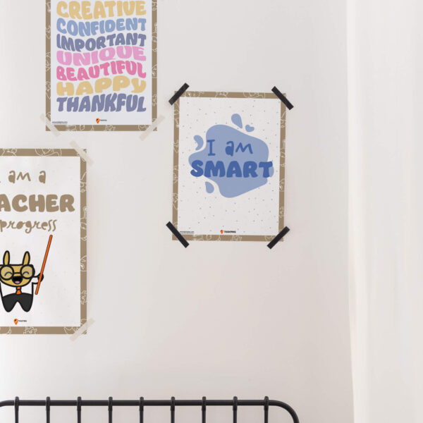 affirmation I am Smart Affirmations poster