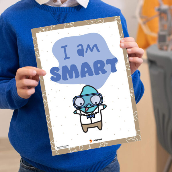 I am Smart Affirmations printable decor