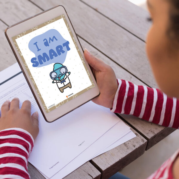 I am Smart Affirmations handout digital