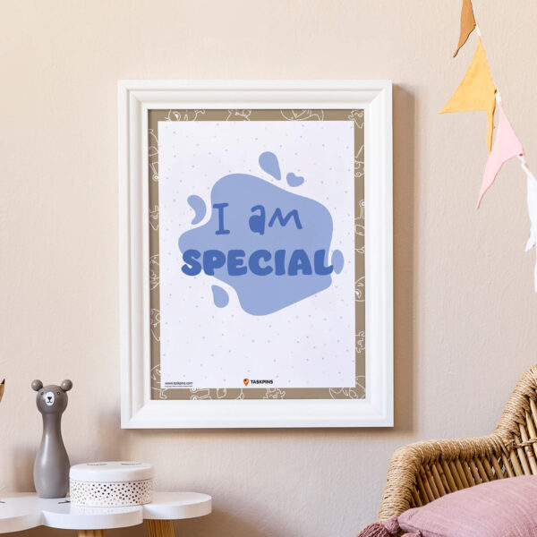 I am Special poster print