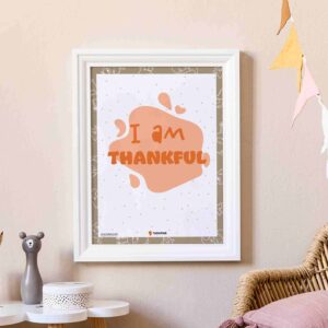 uplifting I am Thankful Affirmations artwork