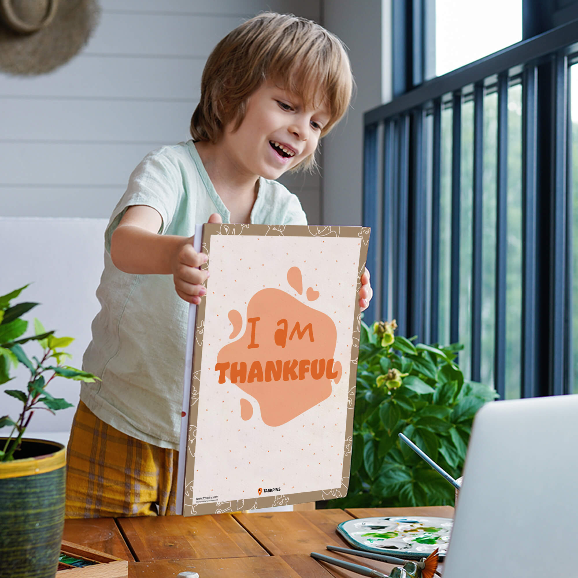 I am Thankful Affirmations printable decor