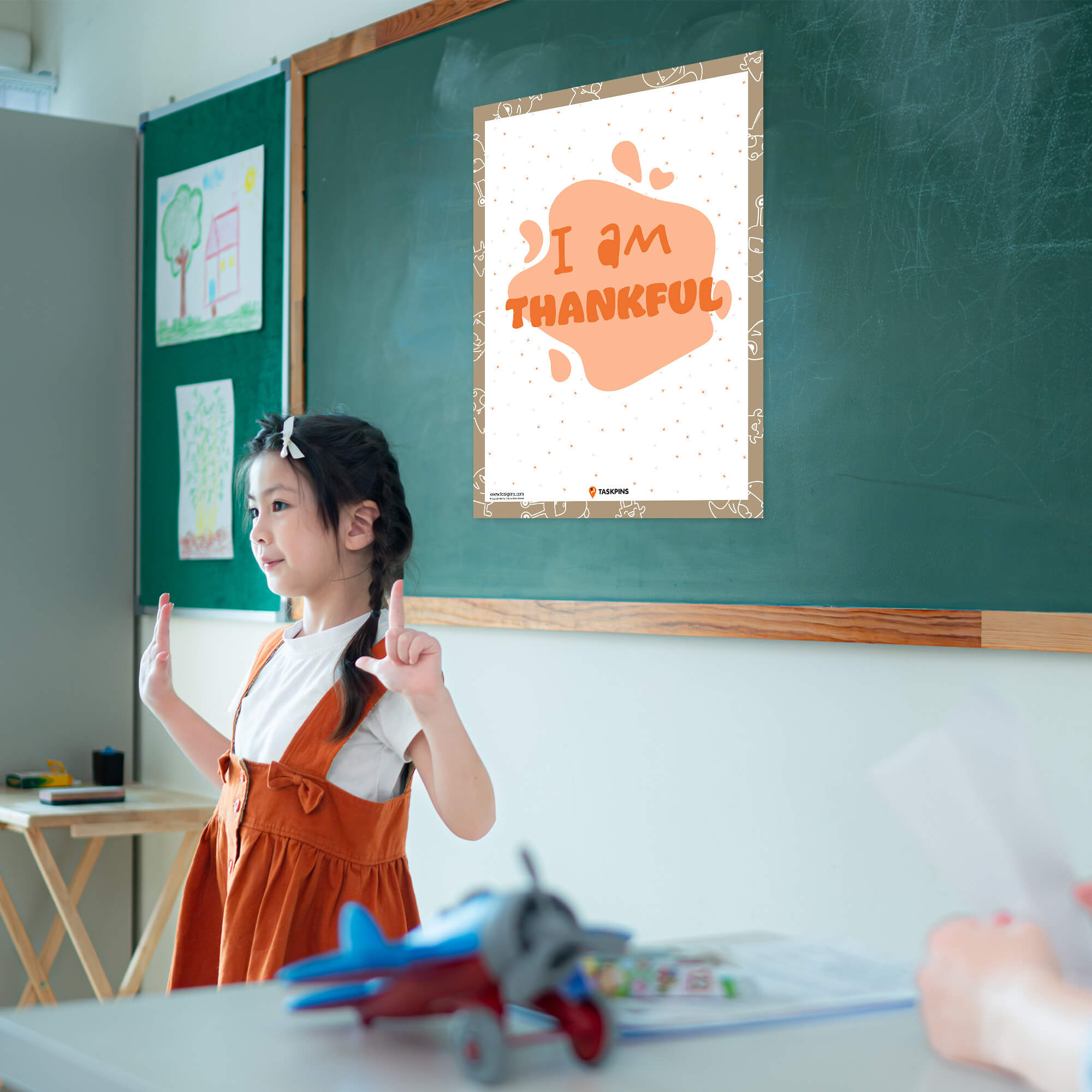 home I am Thankful Affirmations decor