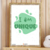 I am Unique chart 3. I am Unique guide