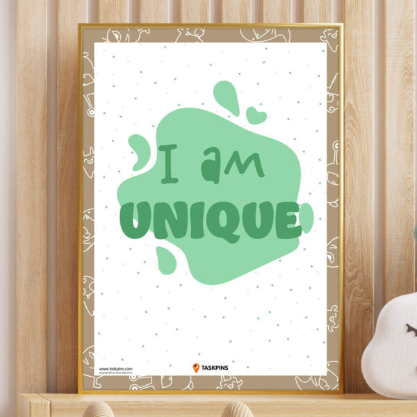 I am Unique chart 3. I am Unique guide