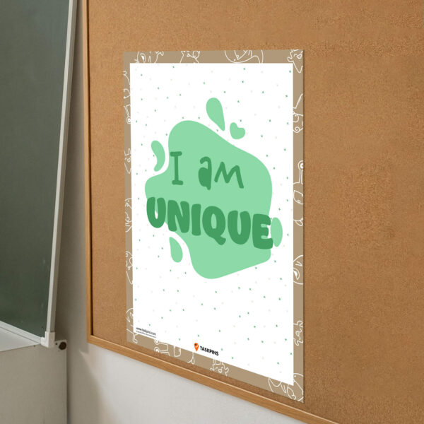 printable I am Unique chart