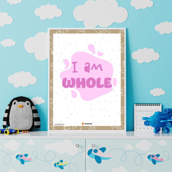I am Whole print