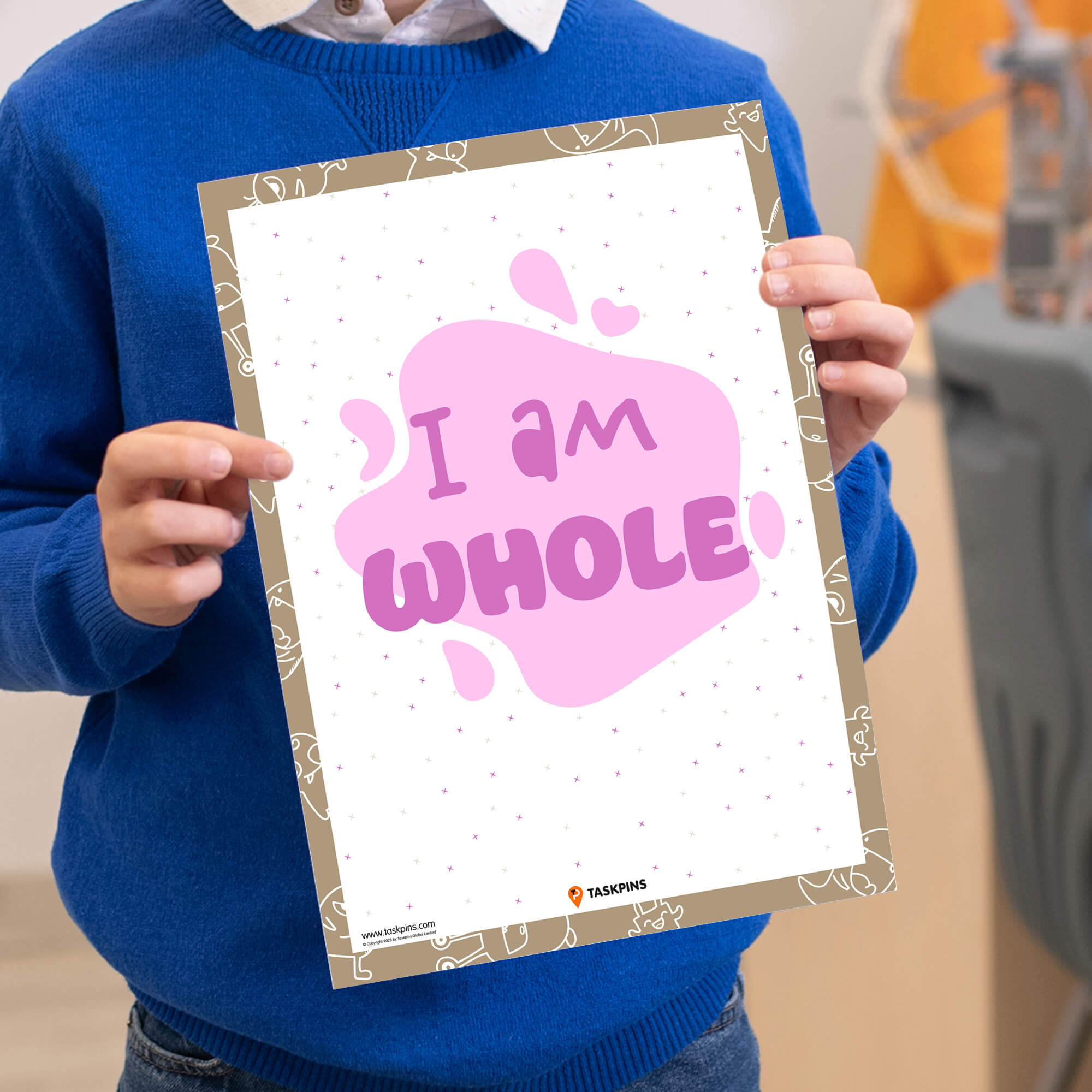 printable I am Whole chart