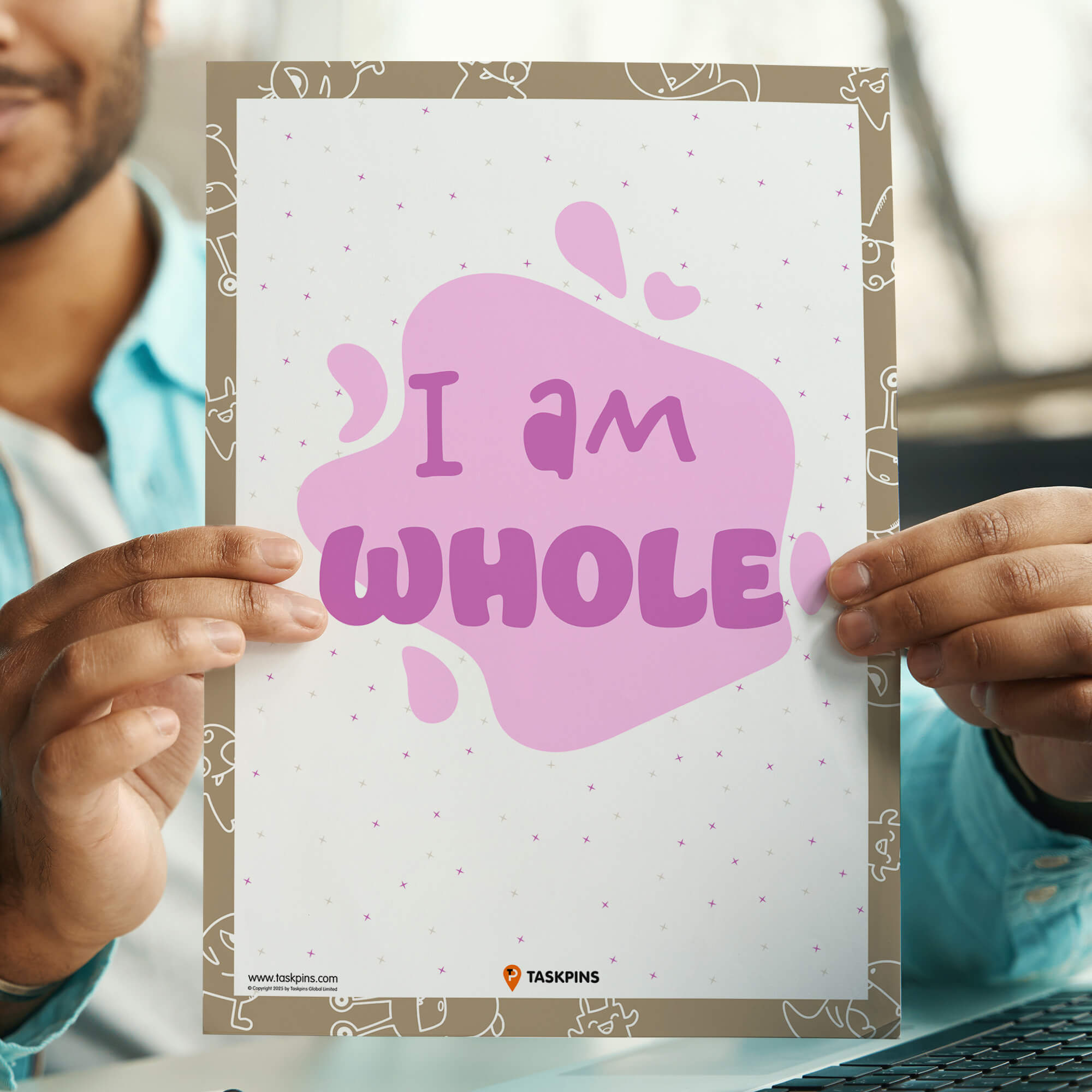 I am Whole printable decor