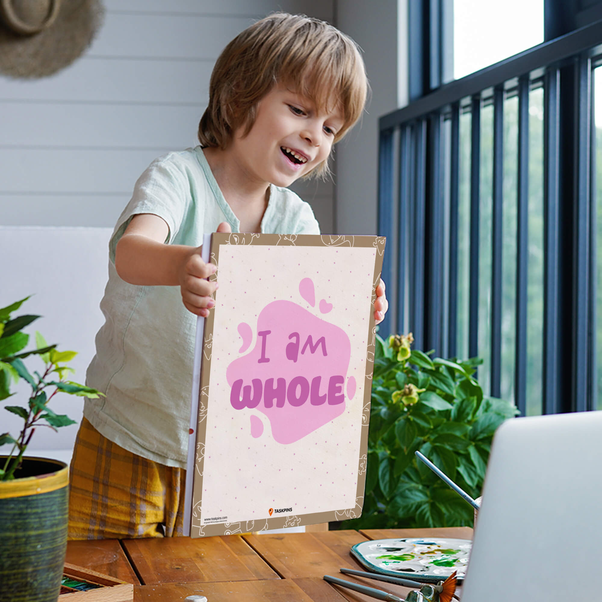 I am Whole poster print