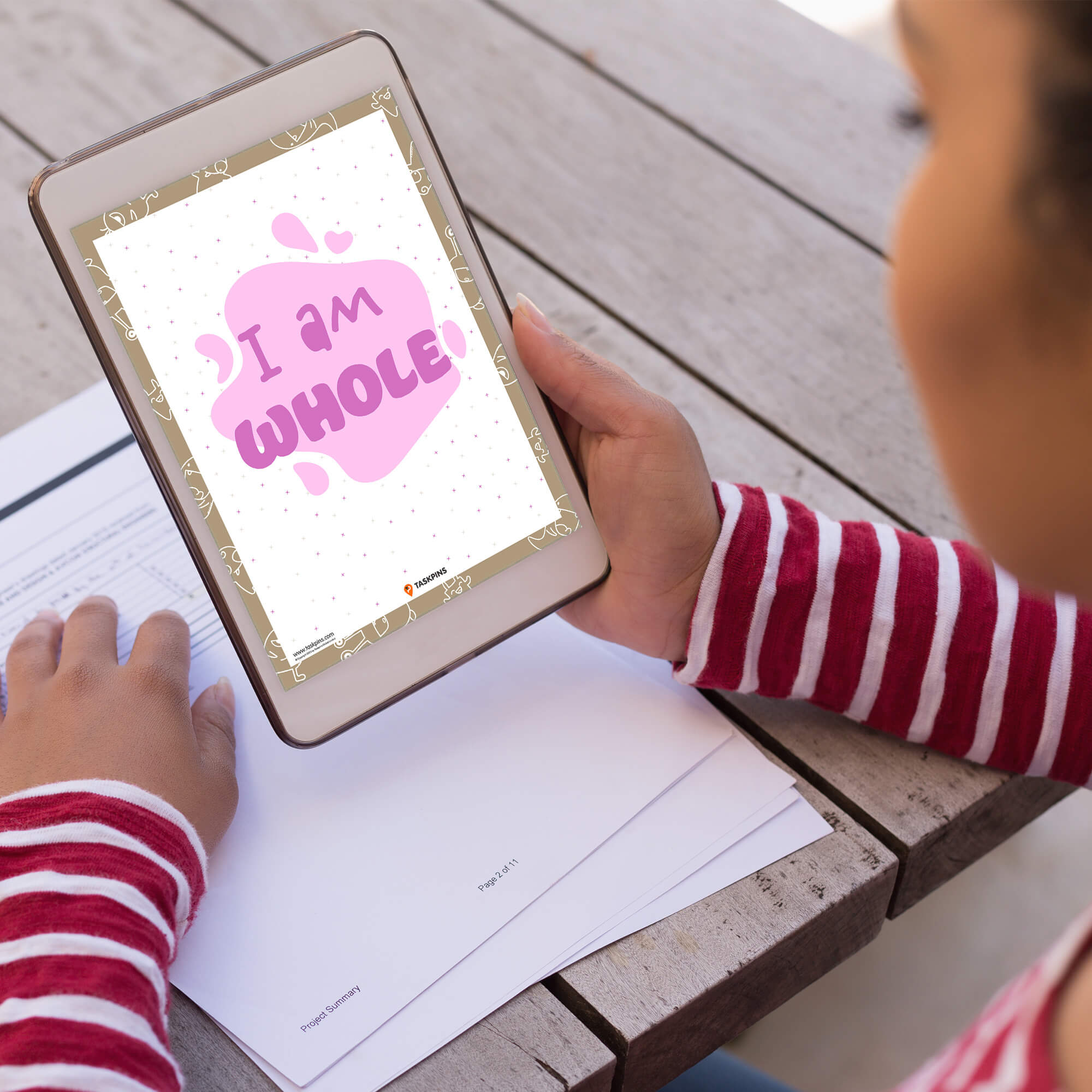 digital I am Whole poster