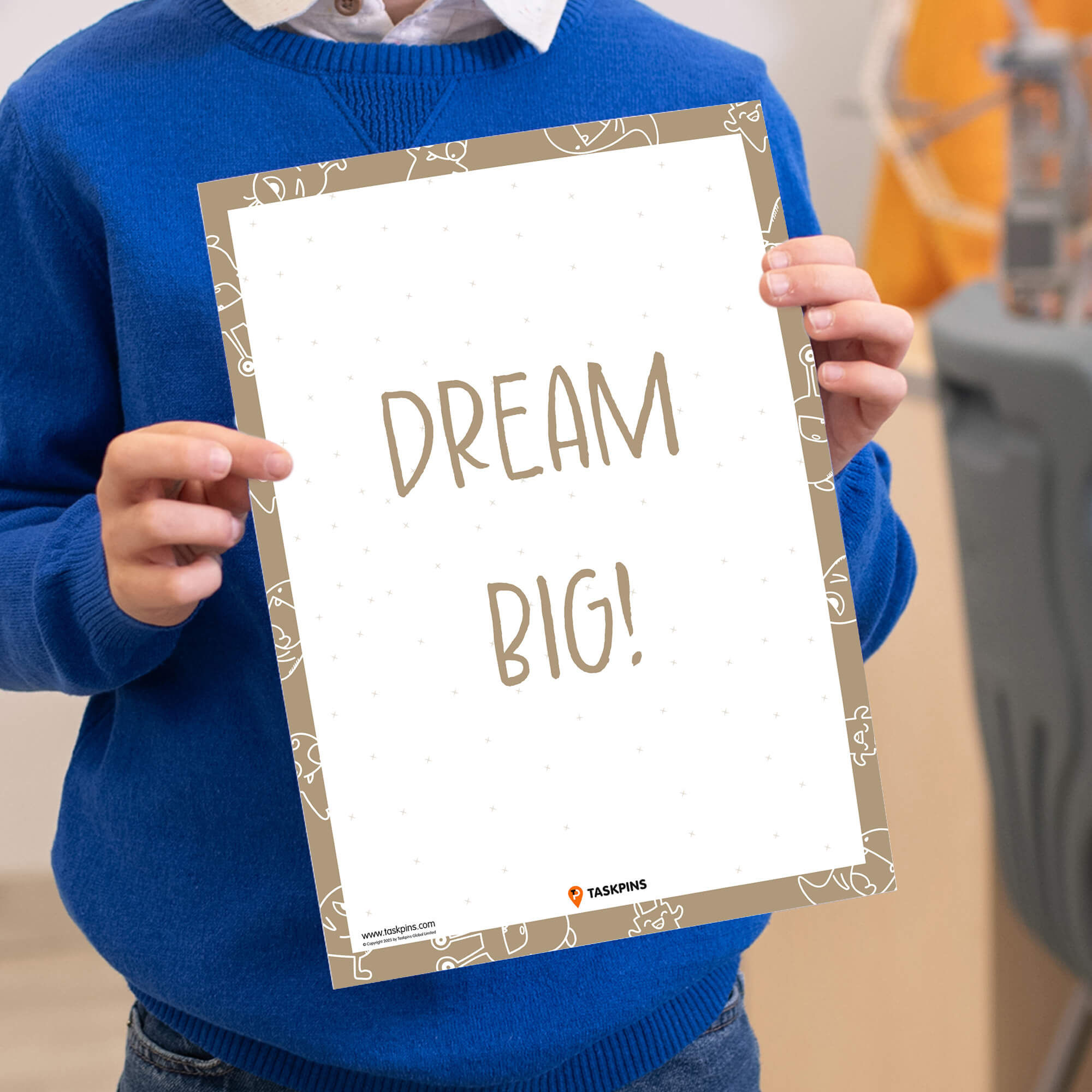 printable Dream Big chart