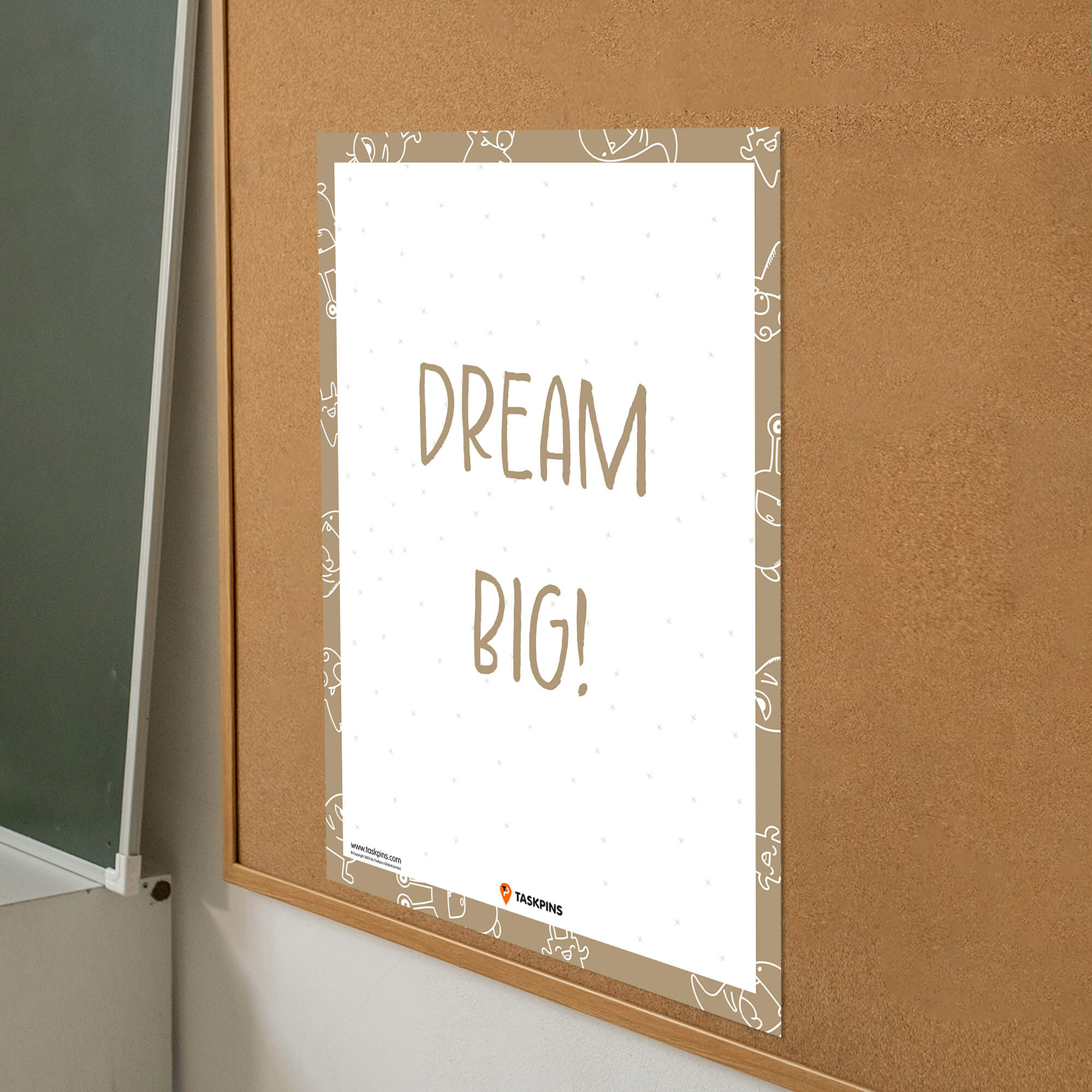 motivational Dream Big display