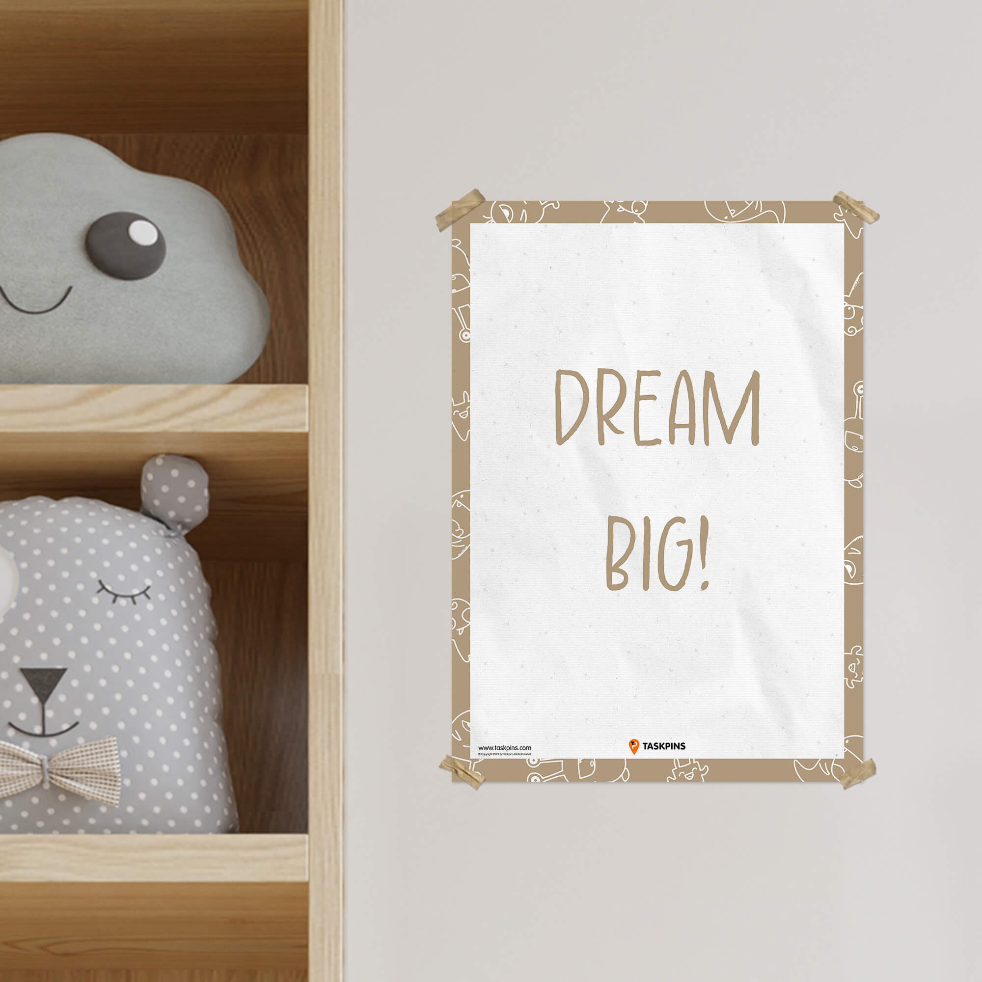 bedroom Dream Big decor