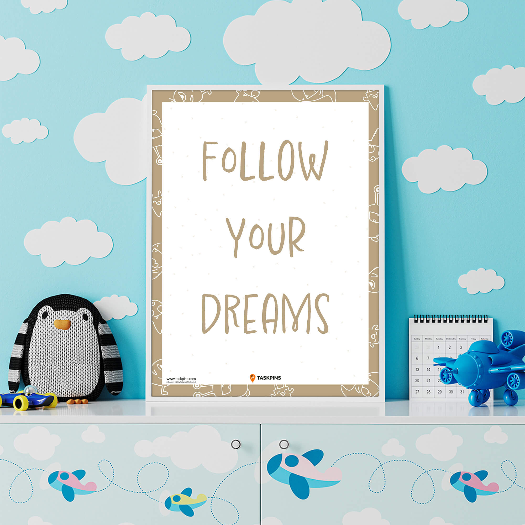 Follow Your Dreams decor