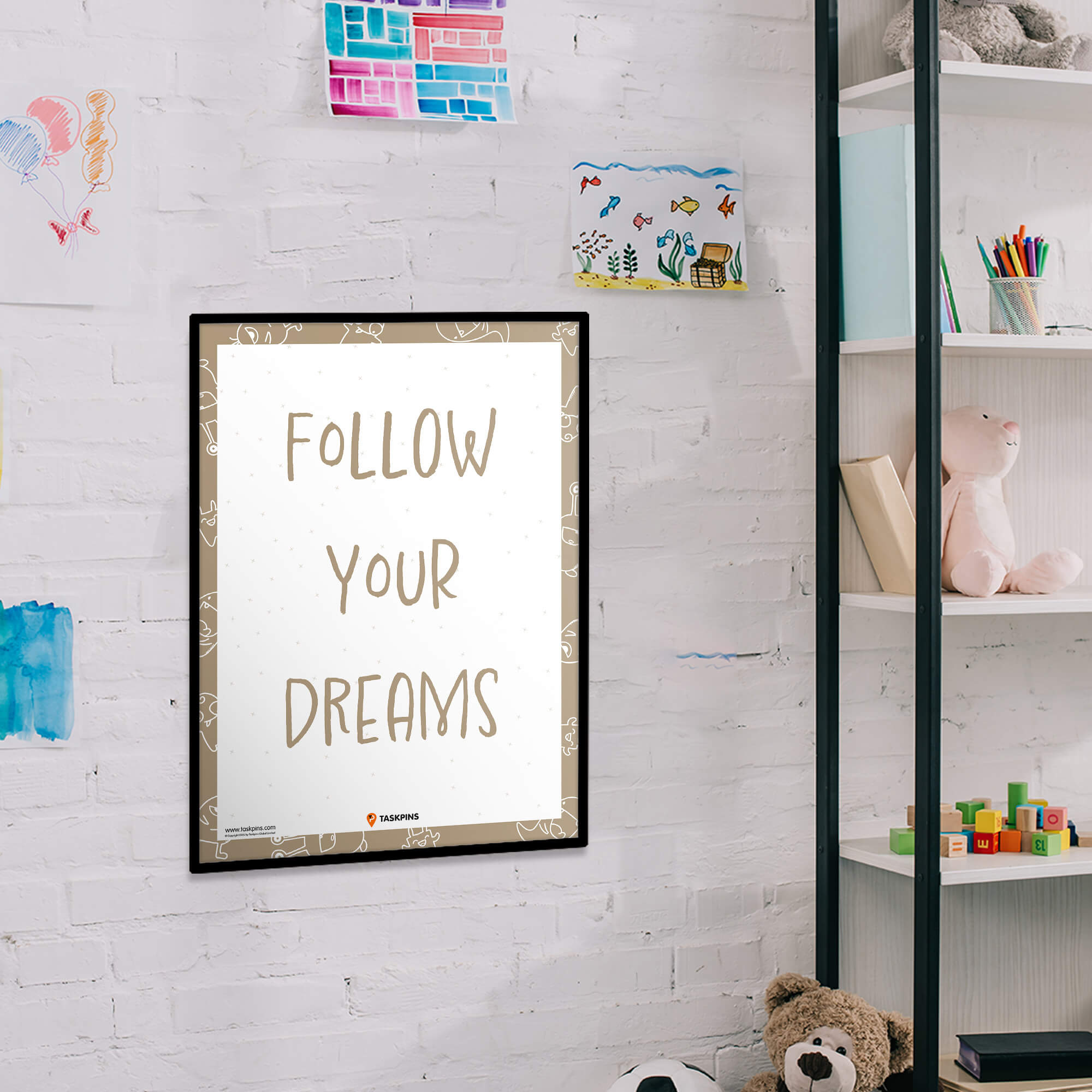 Follow Your Dreams wall chart