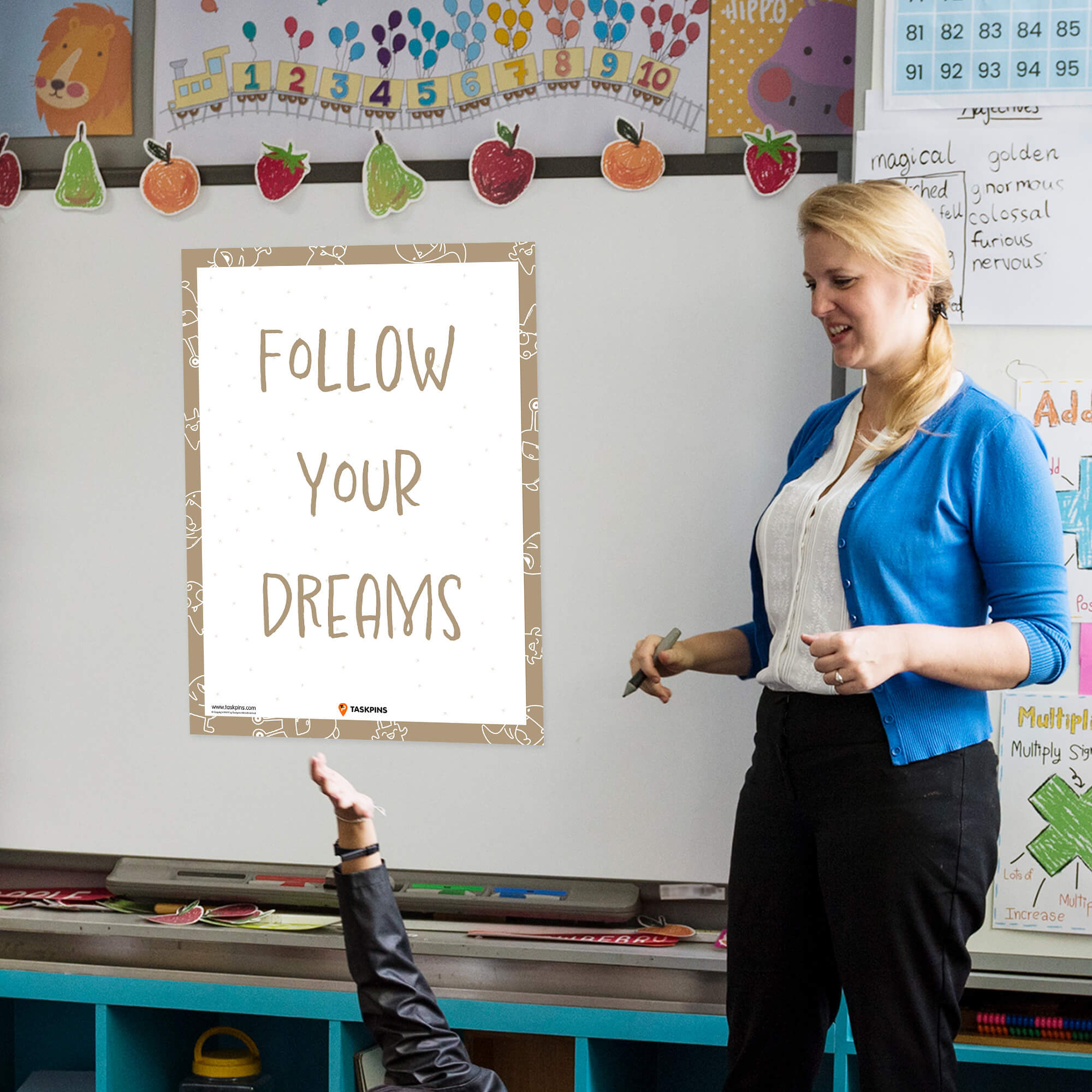 Follow Your Dreams poster print