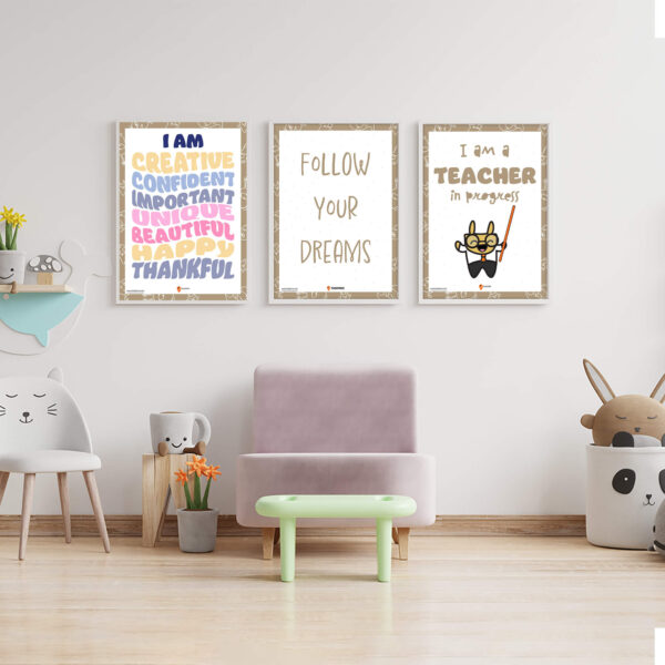 bedroom Follow Your Dreams decor